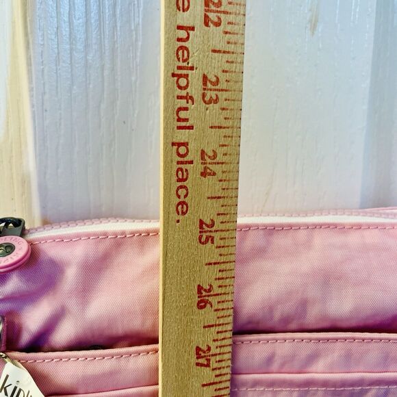 Kipling HB6877 Sebastian 52V Pink Surprise Crossbody Strap Jana Bag Charm NWT - Picture 12 of 15